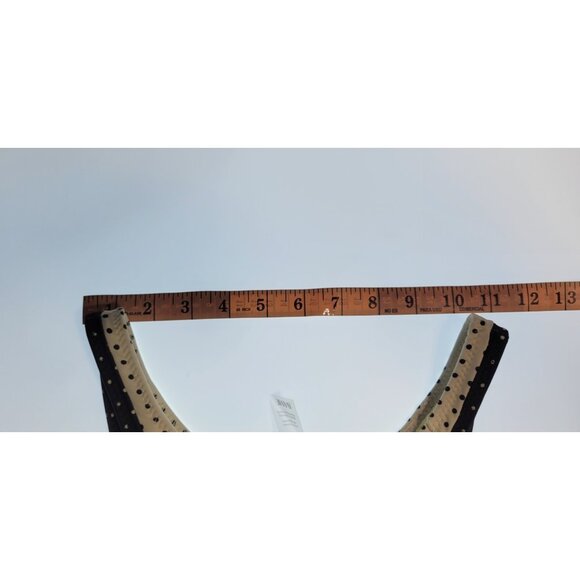 SAME Los Angeles Bottom Swim  Womens High Rise 90s Large Polka Dots White - Picture 5 of 6